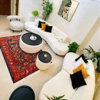 مبل راحتی مدل مدل لوبیایی//