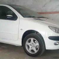 پژو ۲۰۶ تیپ سه پاناروما سفید خشک صفر