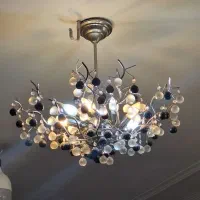 لوستر چند شاخه شیک و تمیز|لوستر و چراغ آویز|اهواز, زیتون کارمندی|دیوار