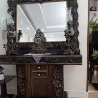 آینه و شمعدان|آینه|قزوین, |دیوار