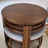 نهارخوری کم جا و جمع و جور شیک|میز و صندلی غذاخوری|بیرجند, |دیوار