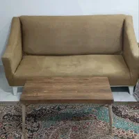فروش مبل راحتی۳نفره یک عددمیزعسلی ۳نفره