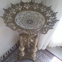 جا میوه ایستاده برنز|مجسمه، تندیس، ماکت|پارس‌آباد, |دیوار