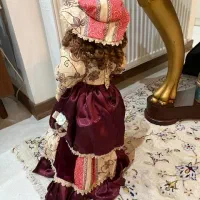 عروسک فرانسوی نو ۶۰ سانت اکبند با جعبه|مجسمه، تندیس، ماکت|تهران, شهرآرا|دیوار