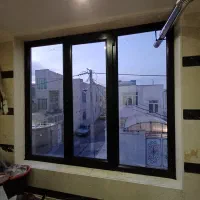 تولیدونصب انواع درب وپنجره دوجداره upvc توری پلیسه