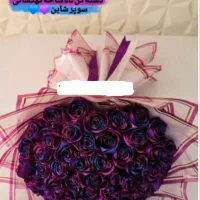 گل روبانی شاخه ای ۲۰|گل مصنوعی|بروجرد, |دیوار