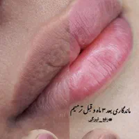 شیدینگ لب خط چشم بن مژه فیبروز میکرو مزو لب|خدمات آرایشگری و زیبایی|قم, زنبیل آباد|دیوار
