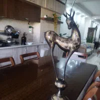 مجسمه ی غزال برنز طرح اهو