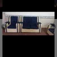 یک دست مبل ۷ نفره فقط ۳۰۰ هزار تومان|مبلمان خانگی و میز عسلی|مشهد, بالا خیابان|دیوار