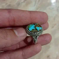 انگشتر شجر قاعن و فیروزه نیشابور|جواهرات|کرج, باغستان|دیوار