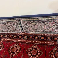 دو عدد پشتی ابی سنتی