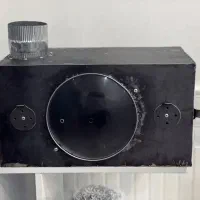 بخاری هیزمی با ورق ۲میل