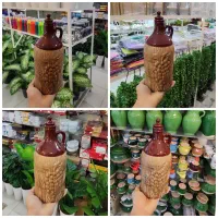 بطری آب سفالی کوزه یخچالی دوغ خوری شربت خوری