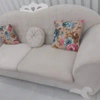 مبل ۷ نفره و میز غذا خوری|مبلمان خانگی و میز عسلی|اقبالیه, |دیوار