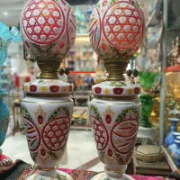 چراغ لاله های انتیک وکلکسیونی