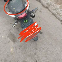 زین عقب موتور مگلی( گمشده )