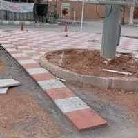 اجرای جدول کانیو بلوکفرش