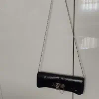 کیف مجلسی مشکی و قهوه ای عسلی