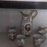 چینی گل بر جسته قدیمی