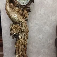 ساعت ایستاده طرح طاووس