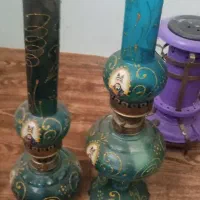 لامپا شیشه ای یکی نو یکی دست دوم|لامپ و چراغ|نگین شهر, |دیوار