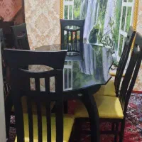 میز و صندلی غذا خوری ۶ نفره|میز و صندلی غذاخوری|قم, چهار مردان|دیوار