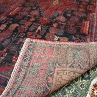 فرش دستباف قشقایی ۶ متری پشم دست ریس|فرش|خرم‌آباد, |دیوار