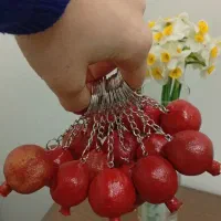 جاکلیدی و آویز اناری