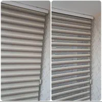 پرده زبرا دوحالته