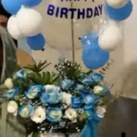 انواع گل روبانی باکس و نوزادی و تولد|گل مصنوعی|خرمآباد, |دیوار