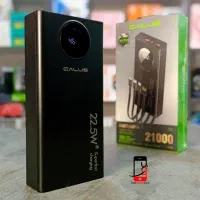 پاوربانک 21000/کابل سرخود/توربو شارژ/6ماه گارانتی