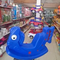 الاکلنگ ماهی تعادلی سرسره سه‌چرخه کودک