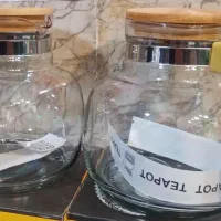 قوری پیرکس طرح بامبو 1لیتری|قوری، کتری، قهوه‌ساز دستی|مشهد, شهید قربانی|دیوار