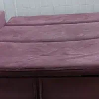 مبل تختشو 2 نفره تخت خواب شو سالم|مبلمان خانگی و میز عسلی|قم, کلهری|دیوار