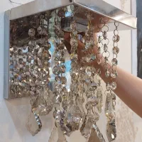 لوستر کریستال دیواری