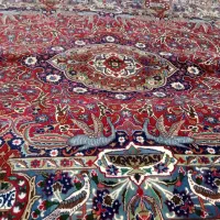 جفت فرش 9متری کرک کاشمر درحدنو