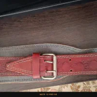 کمربند ورزشی چرمی اصل قدیمی وباکیفیت|تجهیزات ورزشی|بهار, |دیوار