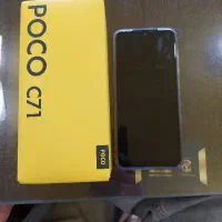 گوشی poco  c71 دوماه کار ۱۲۸ گیگ