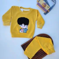 بلوز شلوار پسرانه مو فرفری|کفش و لباس بچه|بروجرد, |دیوار