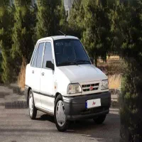 پراید استثنایی مدل 91 بی رنگ درحد