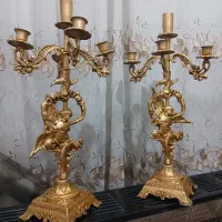 یک جفت شمعدان