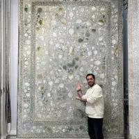 فرش زرنگار پتینه جدید۱۲۰۰شانه جدید طرح سال|فرش|بوشهر, |دیوار