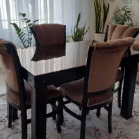 میزناهارخوری ۴ نفره بدون شکستگی
