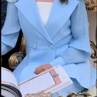 کت وشلوار شیک و خیلی خاص ومجلسی آبی اسمانی سایز۳۸|لباس|تهران, تهرانپارس غربی|دیوار