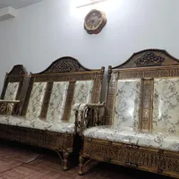دو دست مبل فرفروژه و راحتی|مبلمان خانگی و میز عسلی|سبزوار, مدرس|دیوار