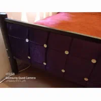 تخت دونفره فلزوچوب|تخت و سرویس خواب|شیراز, ریاستی|دیوار