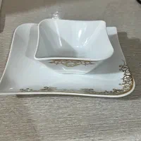 سرویس چینی کاملا نو|ظروف سرو و پذیرایی|سامان, |دیوار