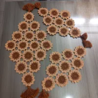 رومیزی دست بافت