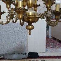 لوستر برنز 12 شعله 6 شاخه