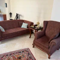 مبل راحتی ۸ نفره با میز ناهار خوری چهار نفره|مبلمان خانگی و میز عسلی|تهران, جمال‌زاده|دیوار